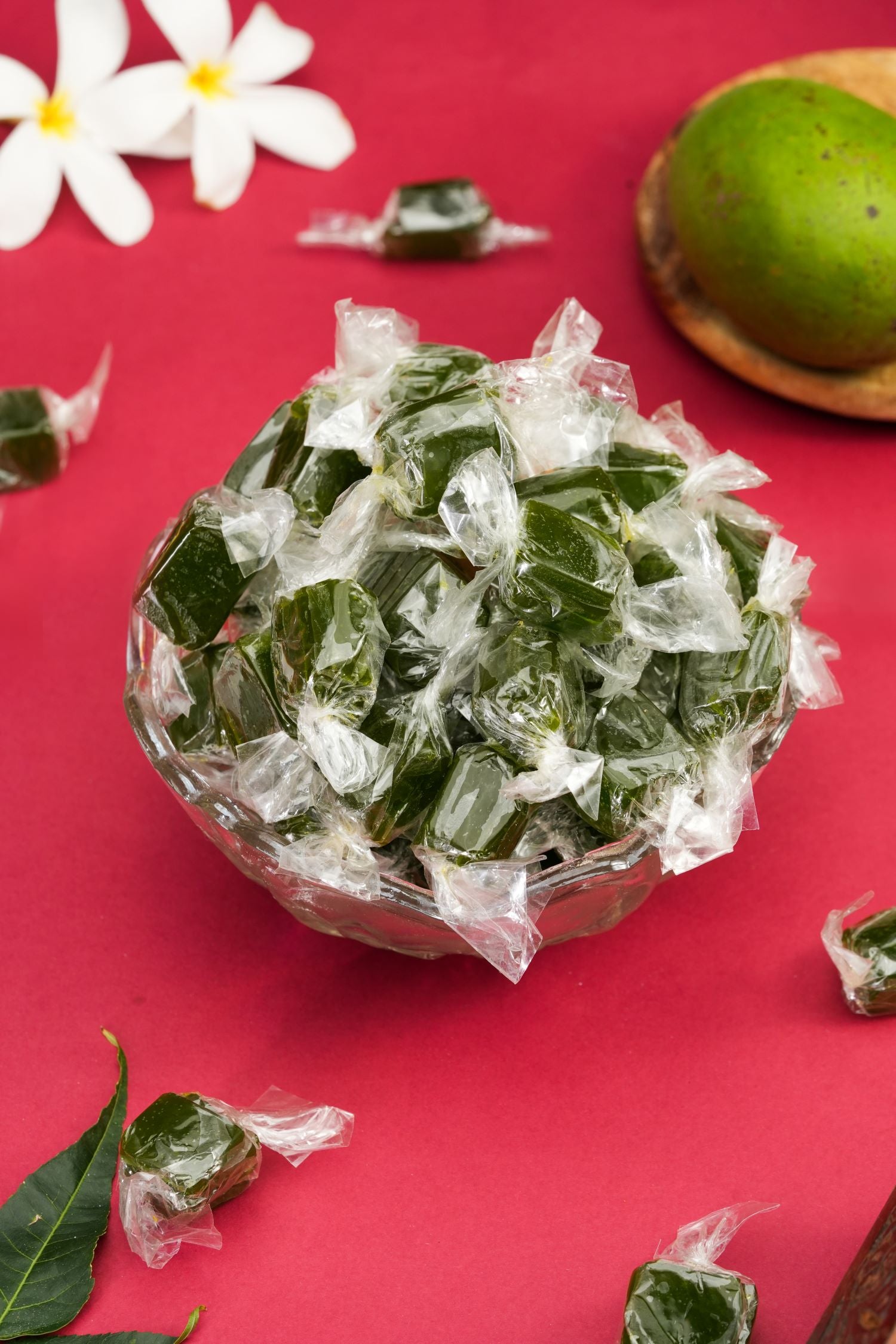 Green Fruit Bar Candy